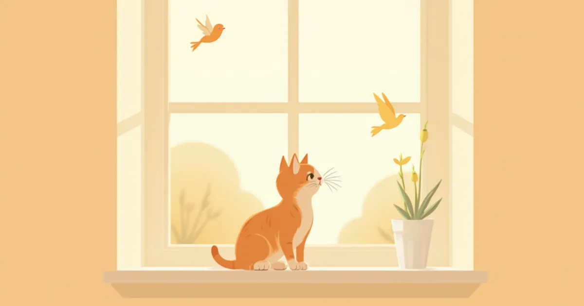 고양이가 새 보고 채터링하는 이유