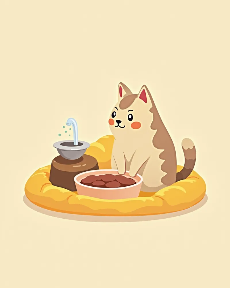 고양이 담관 간염 관리를 위한 안정된 가정 환경