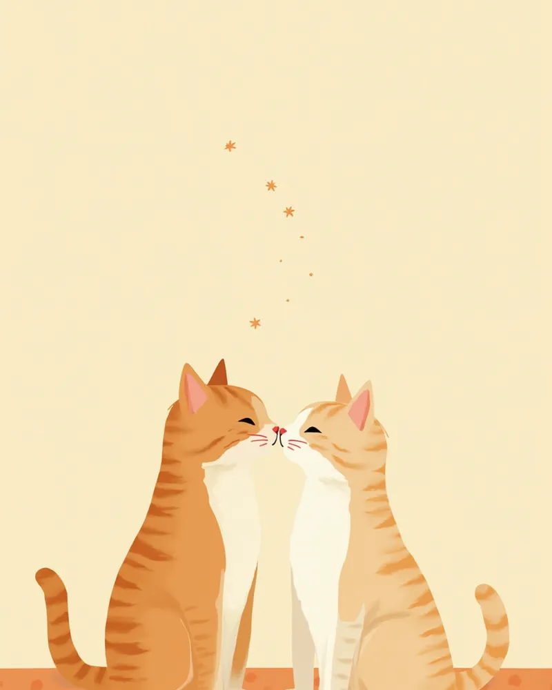 다묘 가정에서 함께 생활하는 고양이들