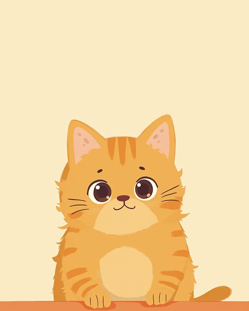 눈에 눈물이 살짝 고인 고양이