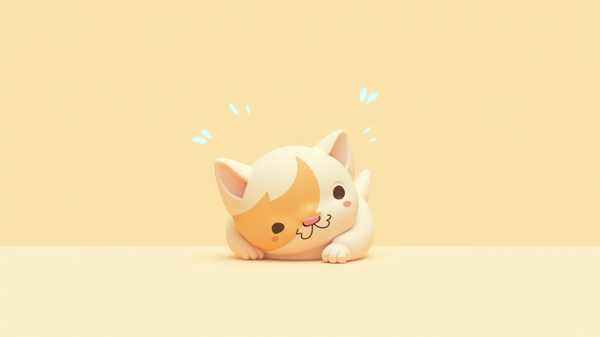 아프다고 보이는 고양이, 한쪽 눈을 반쯤 감고 있음