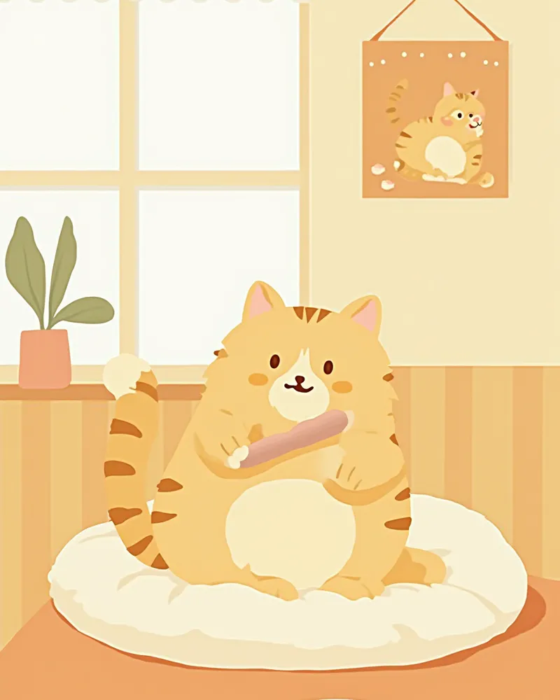 그루밍하는 고양이와 일상 체크 포인트