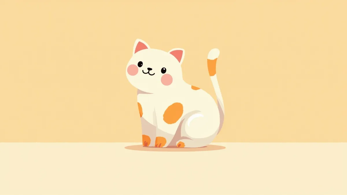 고양이 얼굴과 다리에 원형 탈모 부위가 있는 모습