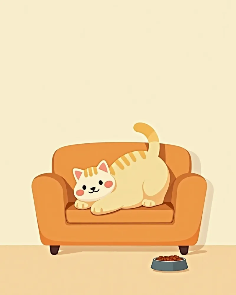 비만이 당뇨병 위험을 높이는 고양이