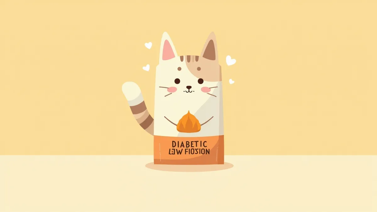 고양이 당뇨 전용 사료 포장 상자