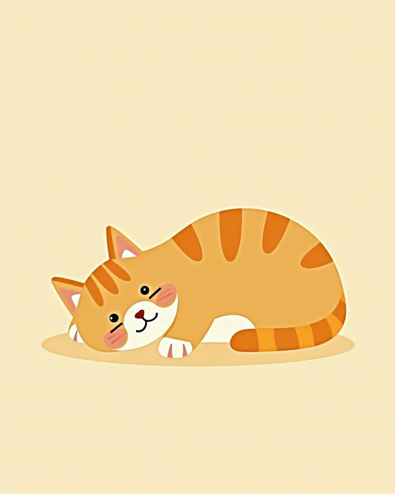 고양이의 눈과 입술이 노랗게 변한 모습, 황달 증상