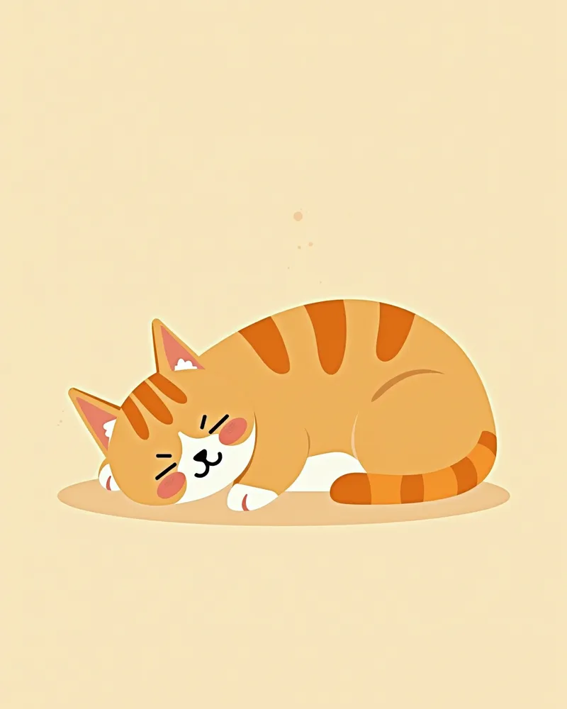 기력 저하와 호흡 곤란을 보이는 고양이