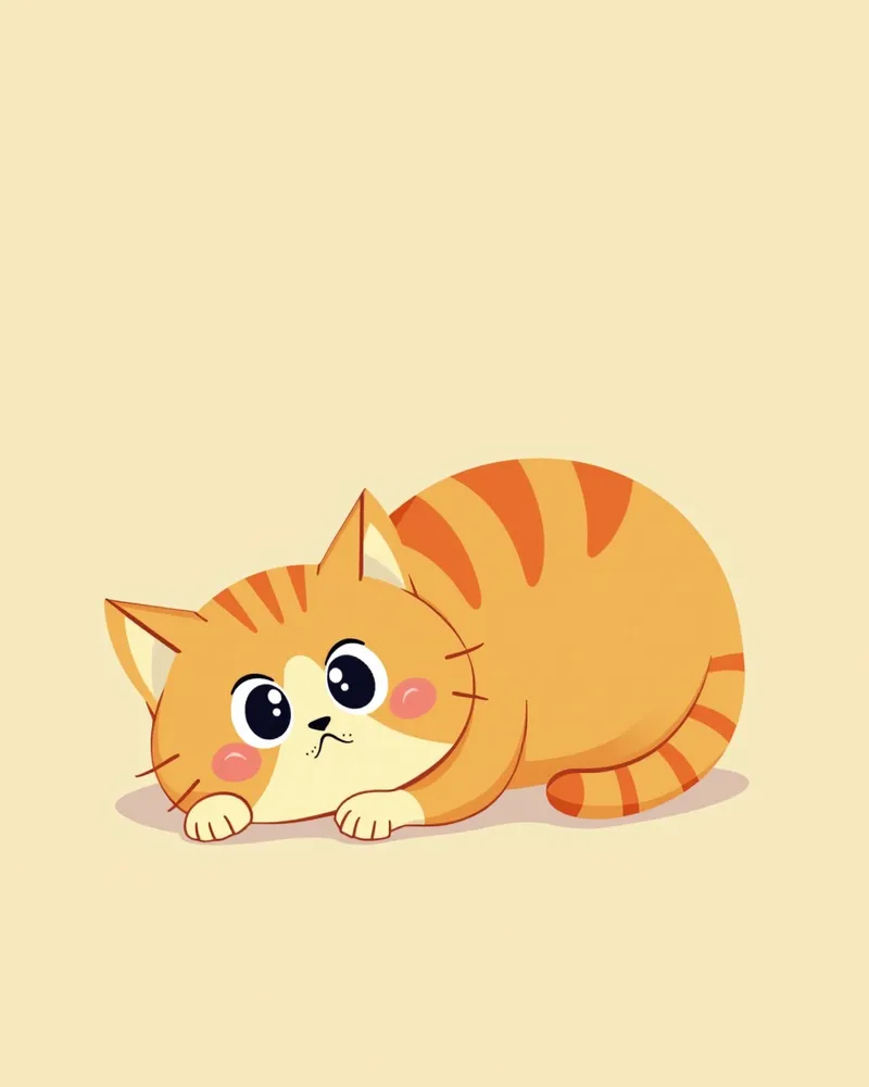 시력 저하로 인해 방향을 잃은 고양이