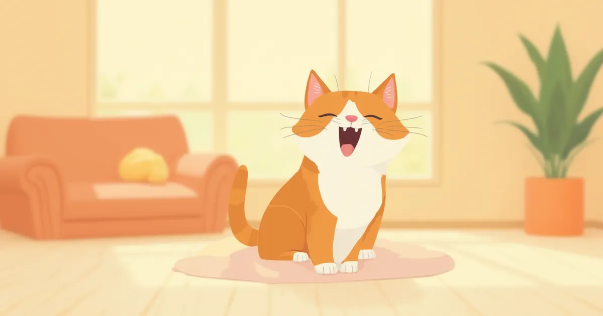 고양이가 과하게 우는 이유