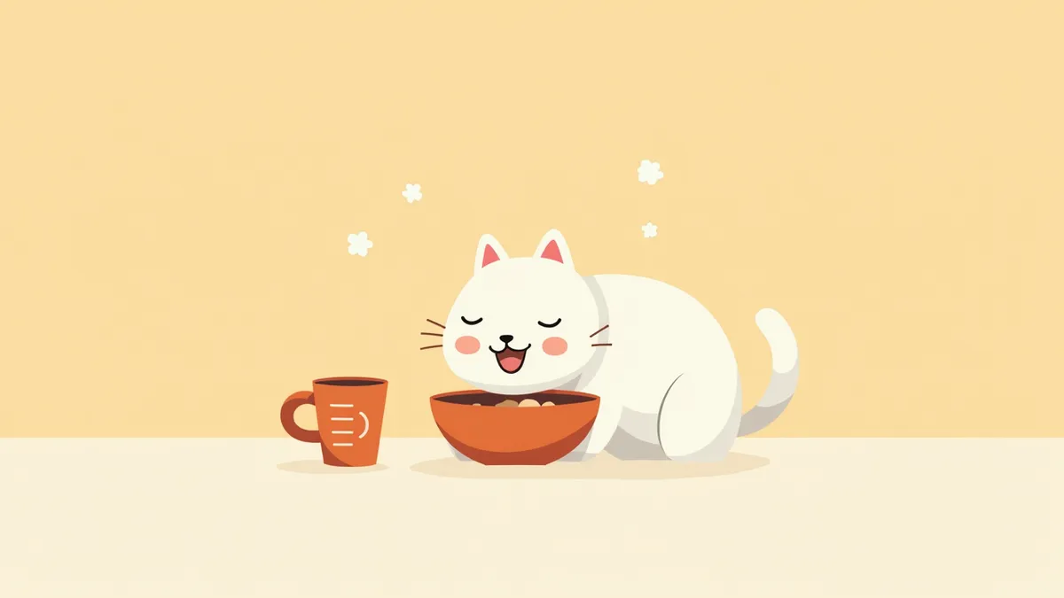 고양이 사료 급여량 계산과 측정 도구