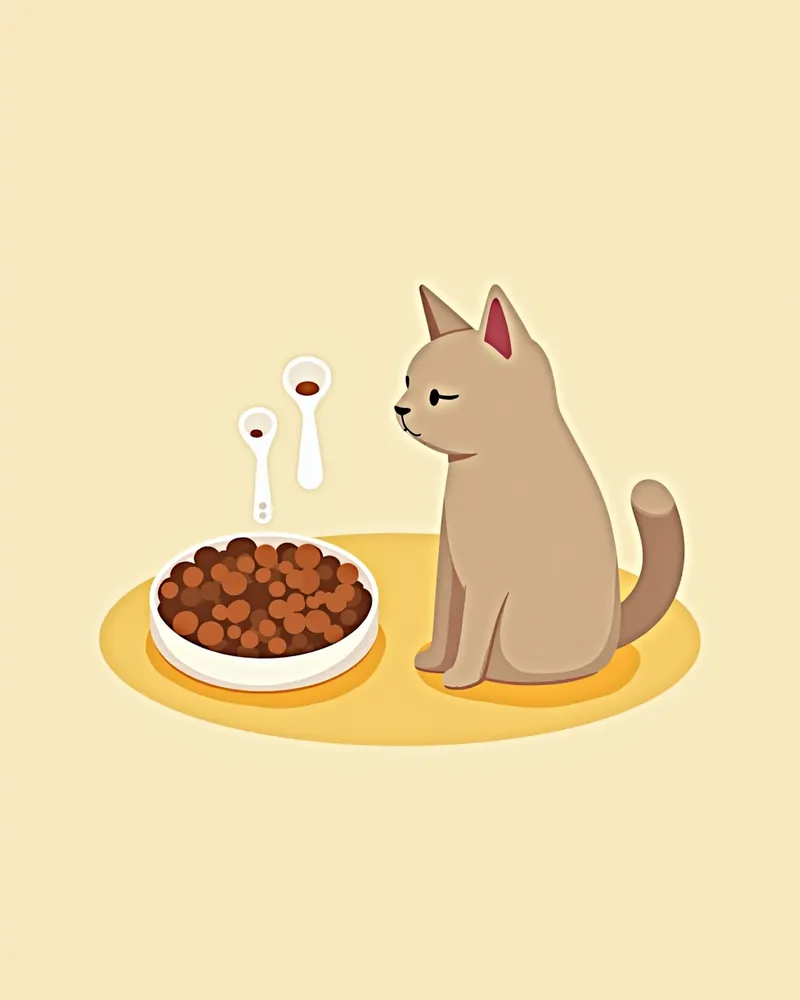건사료와 습식사료 급여량 비교