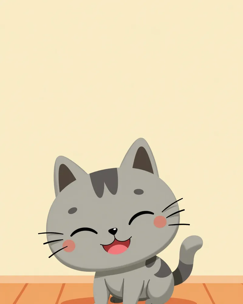 고양이 천식 증상 — 목을 앞으로 뻗고 웅크린 자세