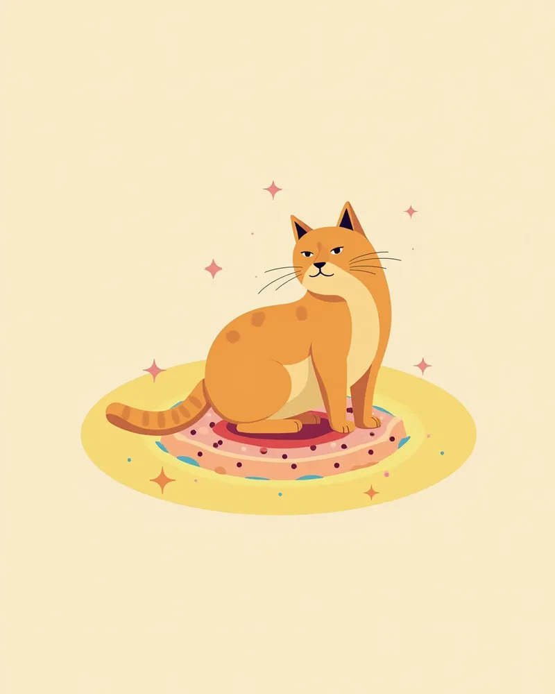 고양이 주사 부위에서 면역 반응과 비정상 세포 증식이 일어나는 메커니즘 도식