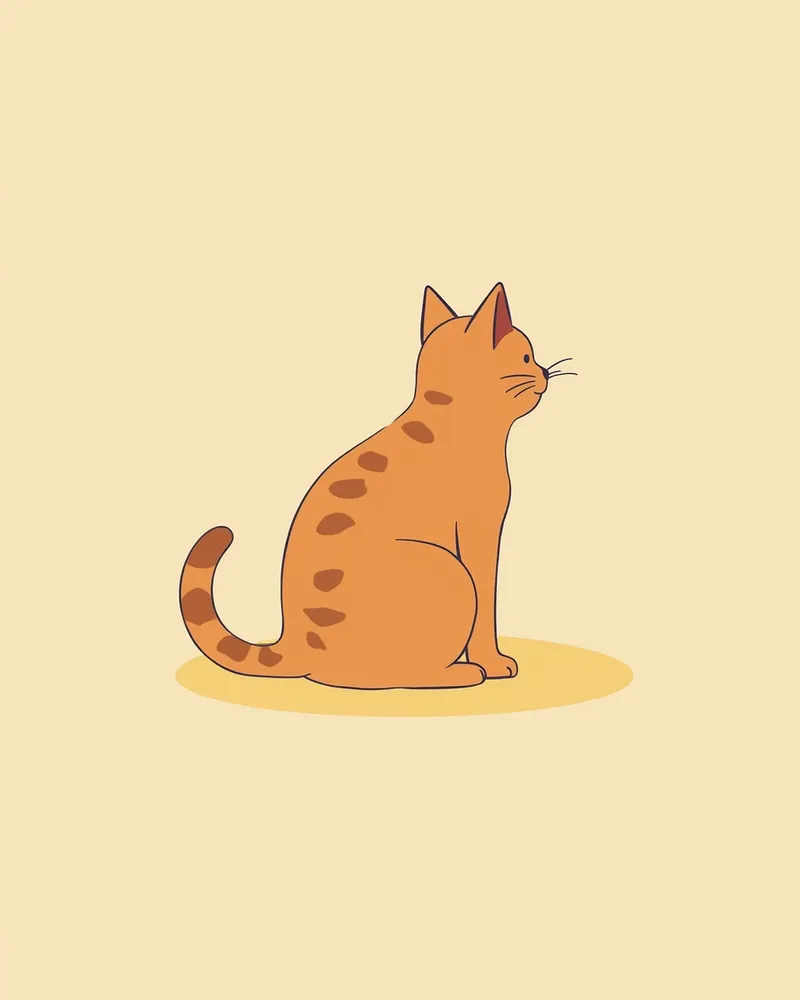 초음파로 촬영된 고양이 주사 부위 육종의 영상 이미지