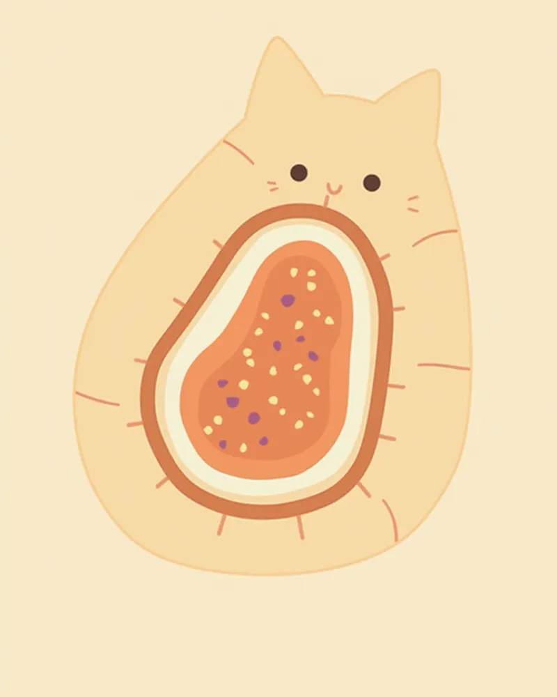 고양이 근육 내 반복 주사 부위의 면역세포 침윤과 섬유조직 증식