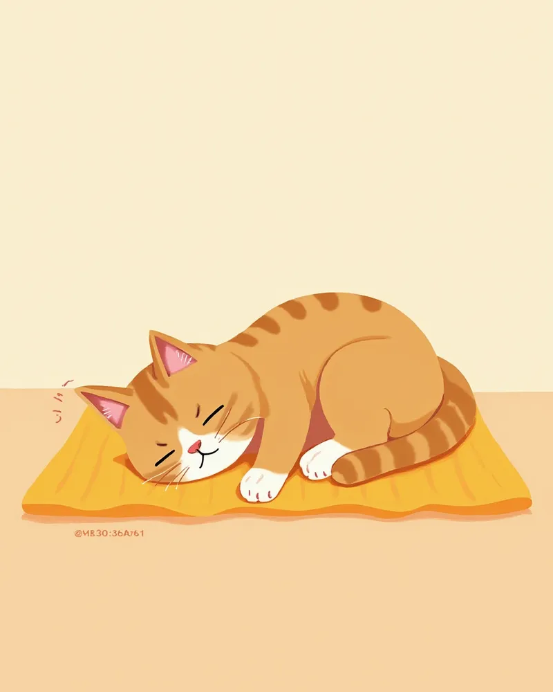 포도 섭취 후 무기력해 보이는 고양이