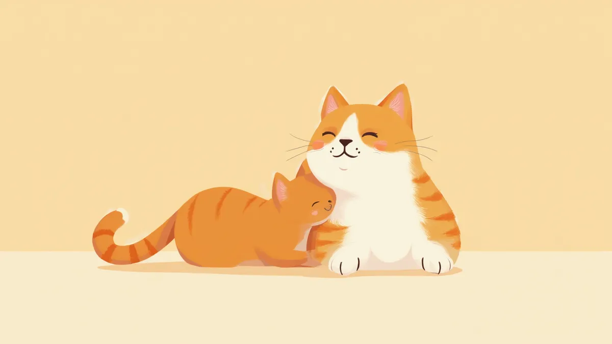 사람 다리에 볼을 비비는 고양이