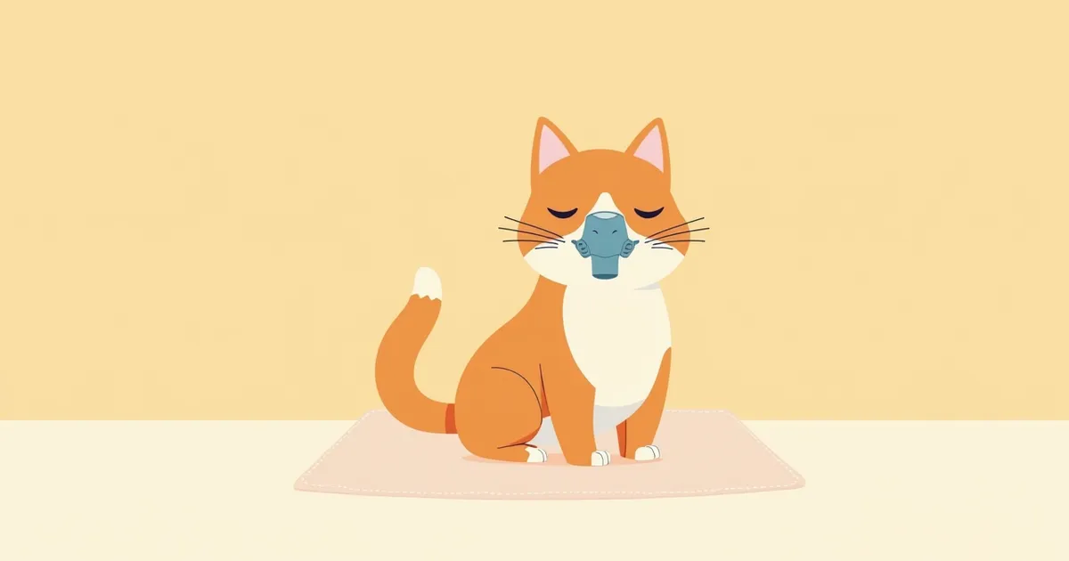 고양이 흡입 스테로이드 치료(고양이) 증상과 원인, 진단·치료와 관리 포인트 총정리