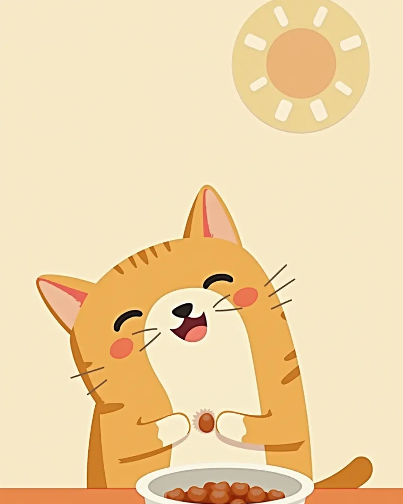 고양이 사료에 영양제 섞기