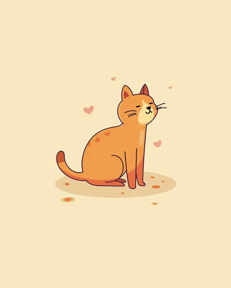 고양이 눈물샘의 해부학적 구조와 손상 부위 도식