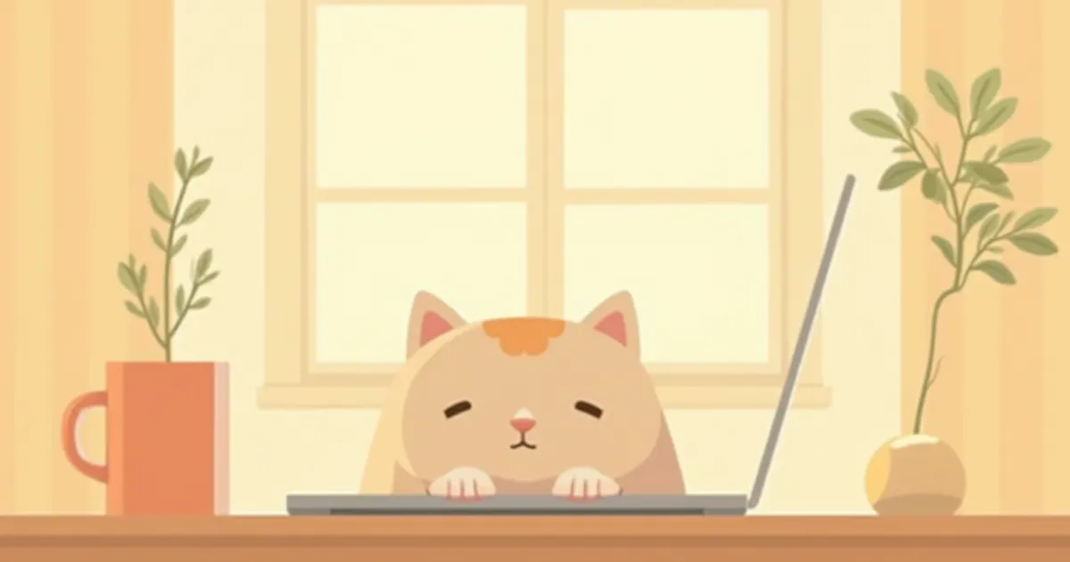 고양이가 키보드·노트북 위에 앉는 이유