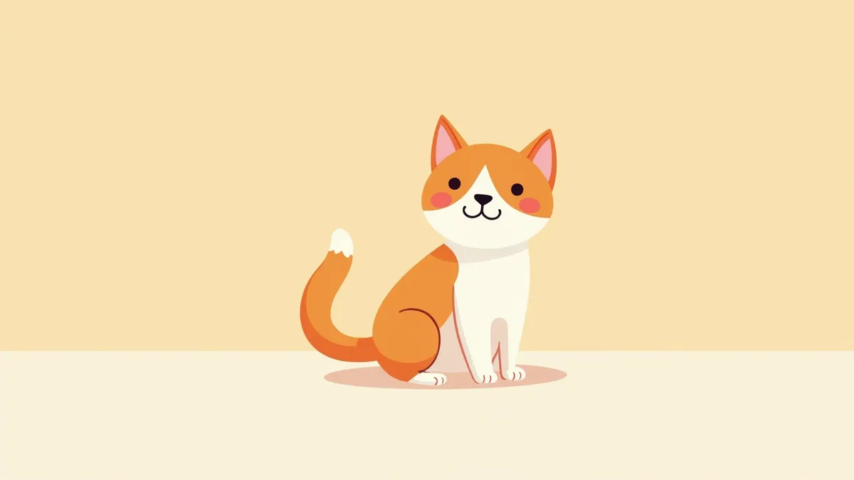 수의사와 함께 있는 새끼 고양이