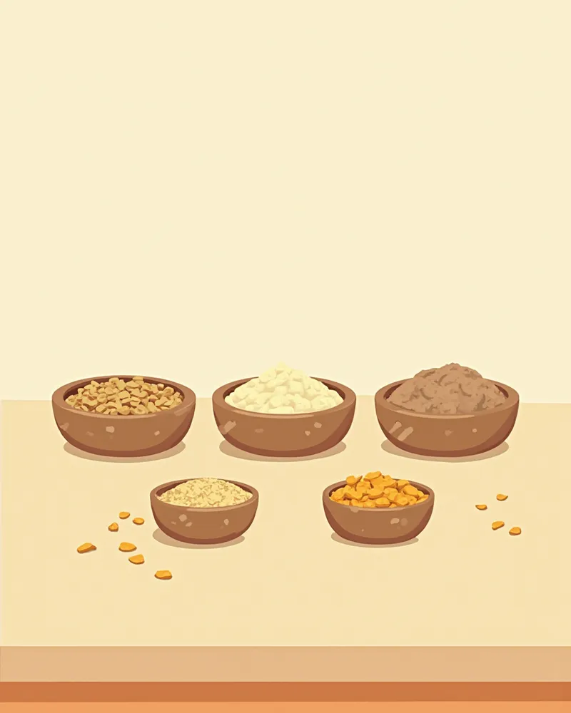 벤토나이트, 두부, 실리카, 우드펠릿 네 가지 고양이 모래 비교