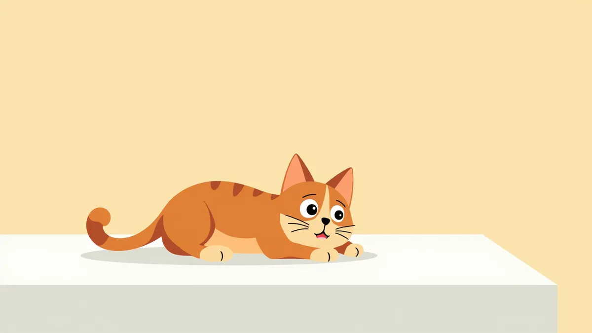 고양이 대마중독 증상 — 동물병원 검진 중인 고양이
