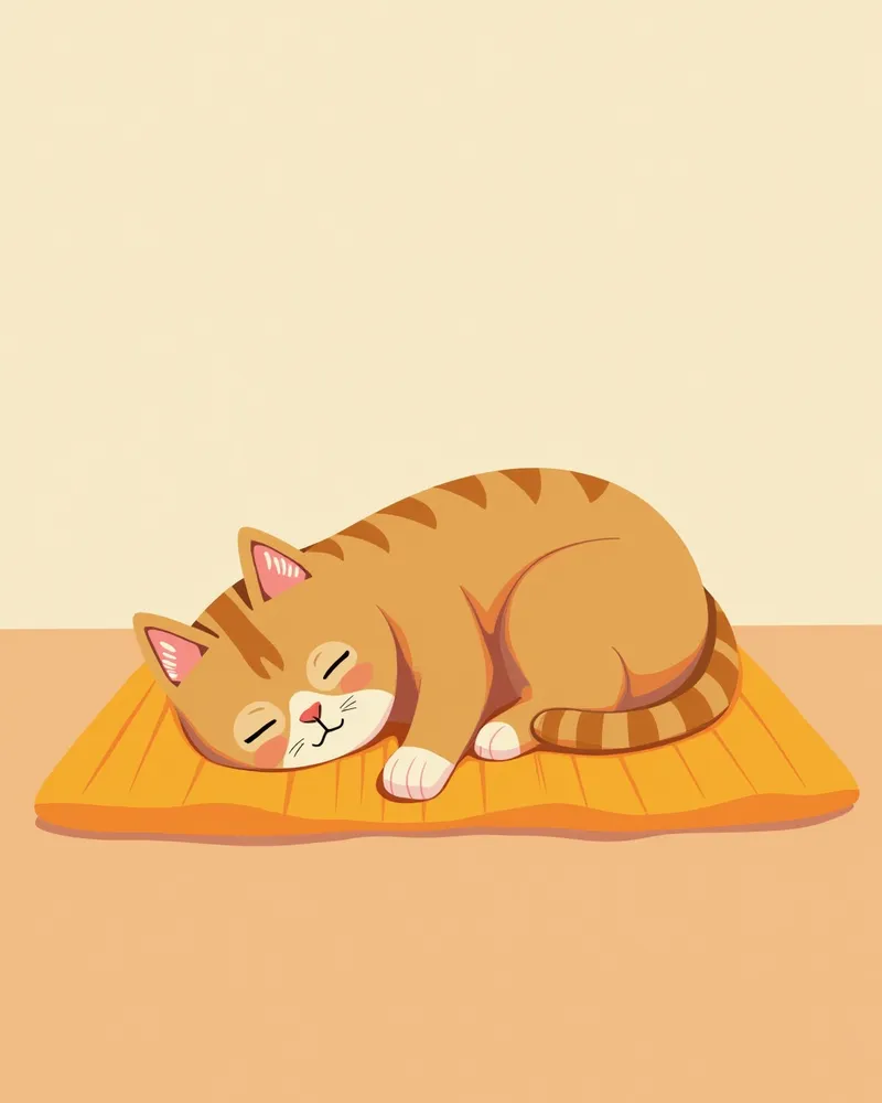 고양이 응급 대처 — 따뜻하고 조용한 환경에서 안정시키기