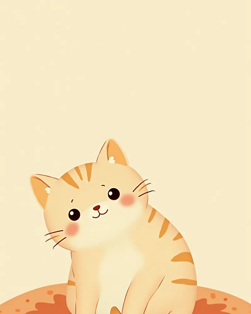 발정기 고양이의 전형적 자세