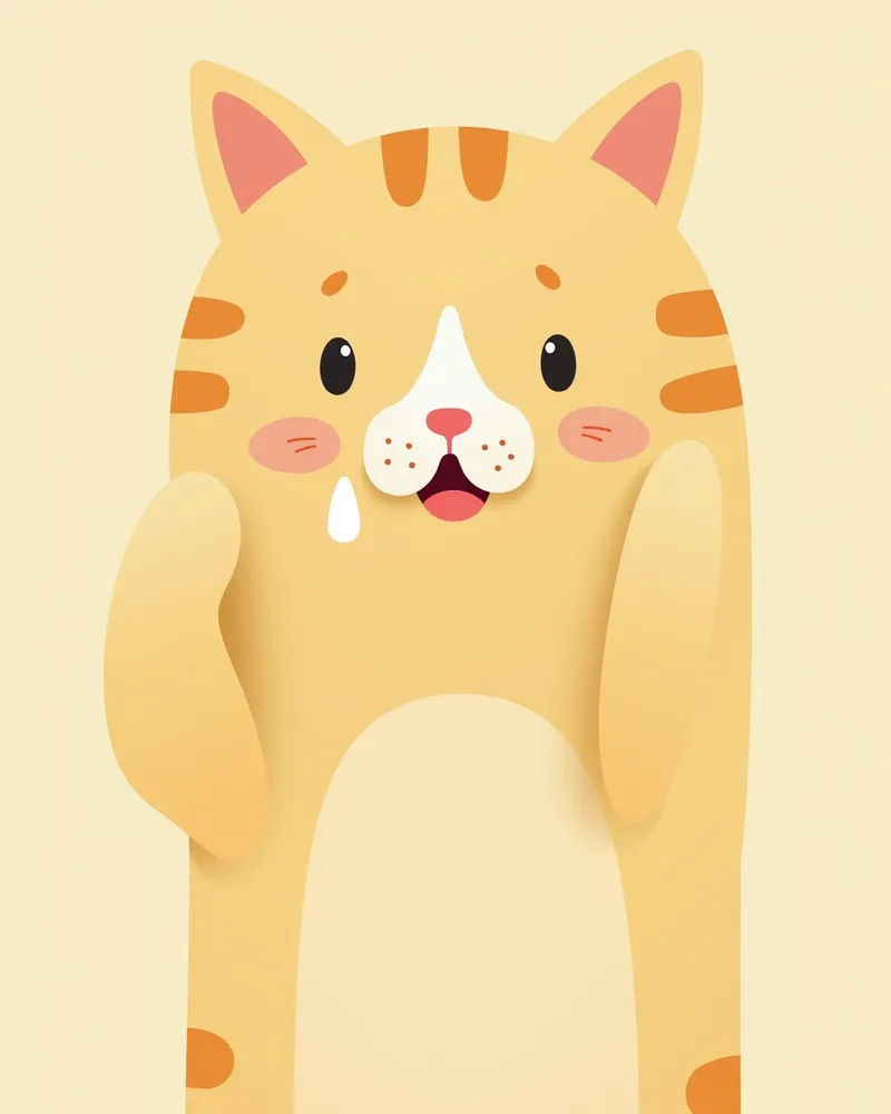 고양이 비강 폴립 증상: 코 분비물과 호흡 곤란