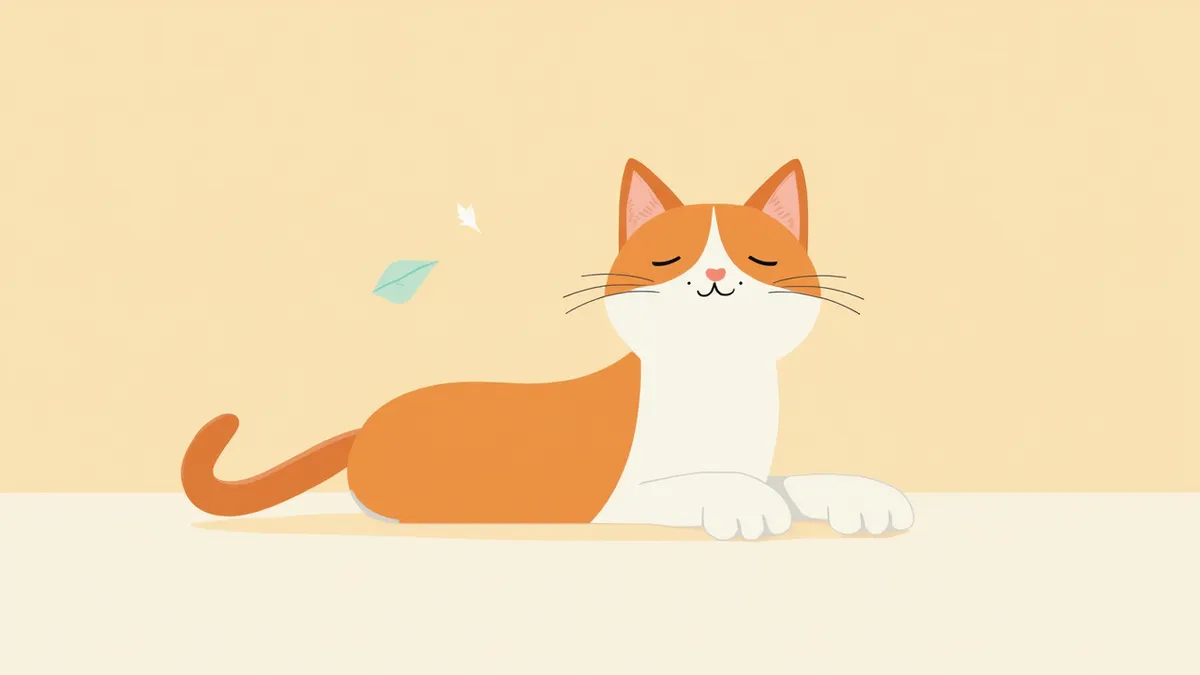 귀 끝 딱지를 확인하는 수의사와 고양이