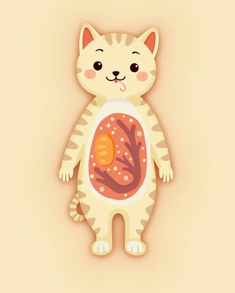 고양이 몸속에서 이소옥사졸린 계열 약물의 분포