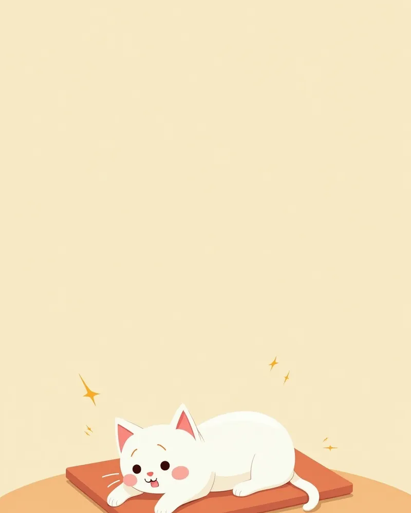 퍼메트린중독 증상을 보이는 고양이