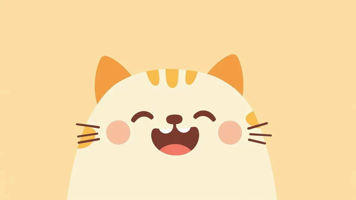 영구치와 함께 남아 있는 고양이 유치의 모습