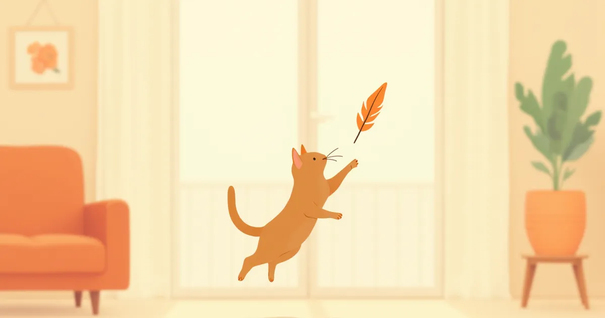 고양이 놀이 시간 권장량은 얼마나 될까요?