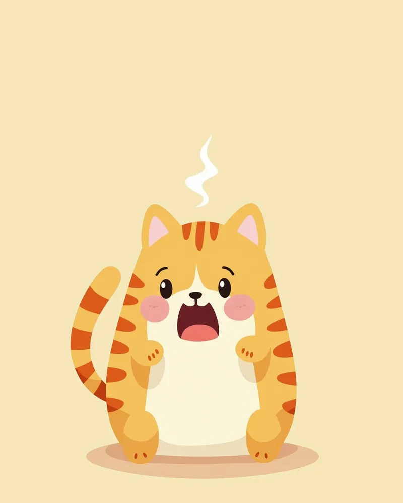 고양이 폐동맥 고혈압의 주요 증상 표현