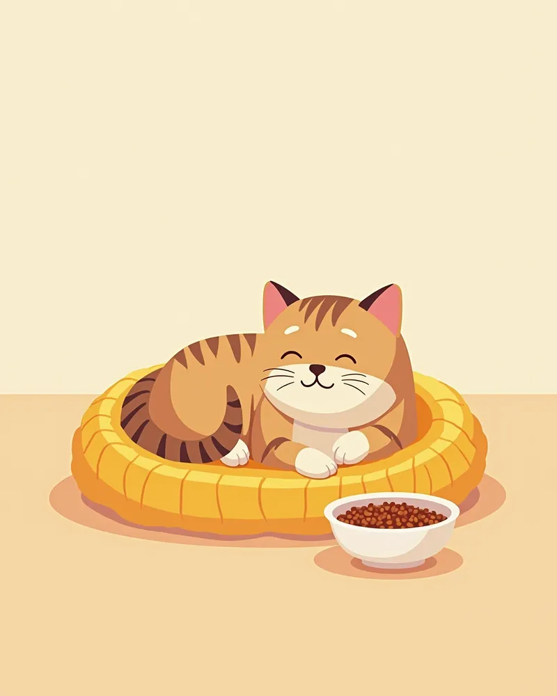 고양이 폐암 환자 관리를 위한 쾌적한 실내 환경
