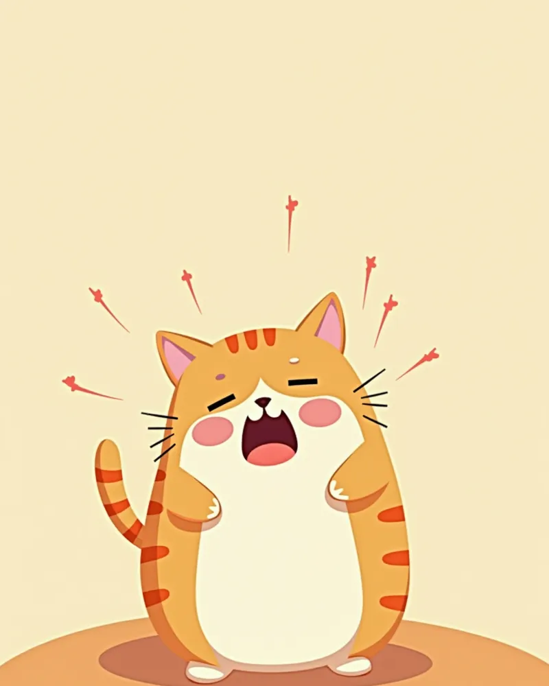 소음이 많은 환경에서 스트레스를 받는 고양이, 다른 고양이들과 함께