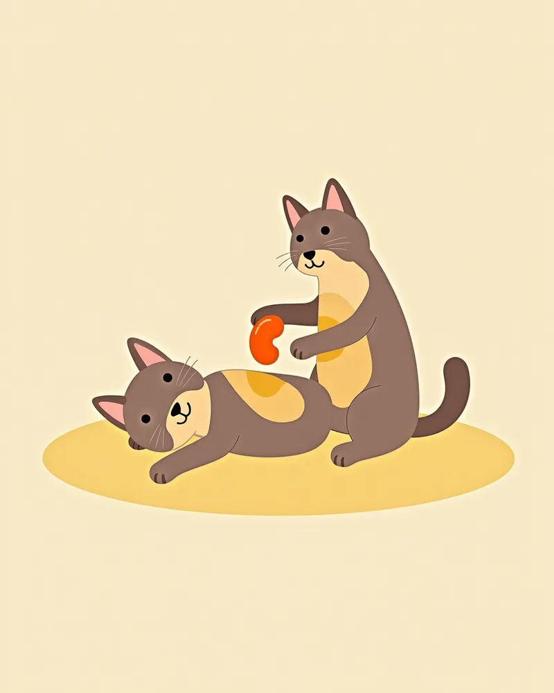 고양이 신장 생검 과정