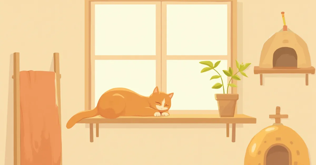 고양이 휴식 공간 디자인 - 집사가 꼭 챙겨야 할 3요소