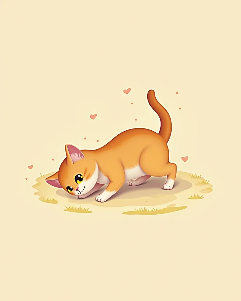 고양이 망막 박리의 주요 원인을 설명하는 일러스트