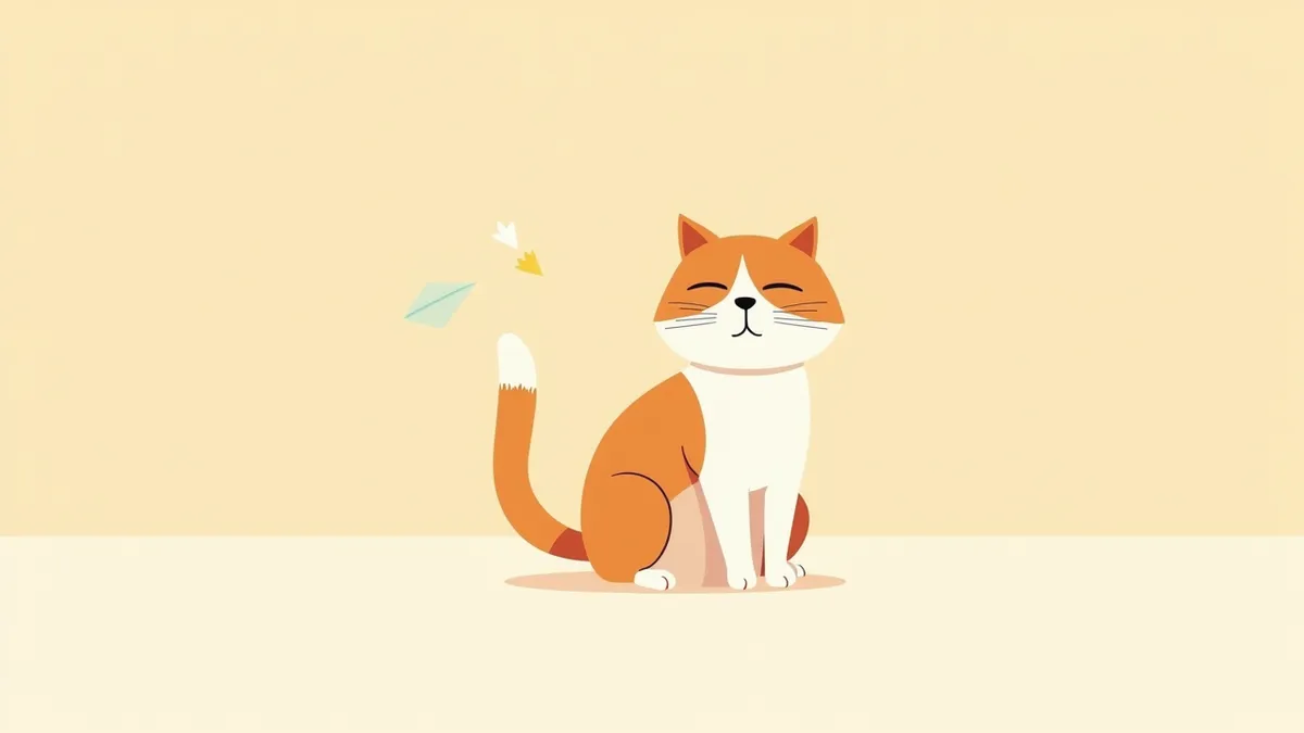 고양이 혈액 검사 항목을 보여주는 의학적 다이어그램
