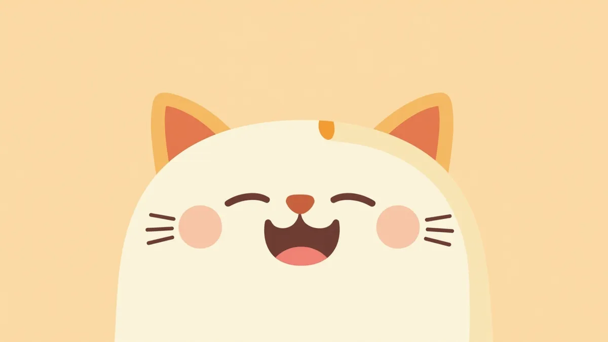고양이 눈물 검사 중 눈물이 흡수되는 스트립의 모습