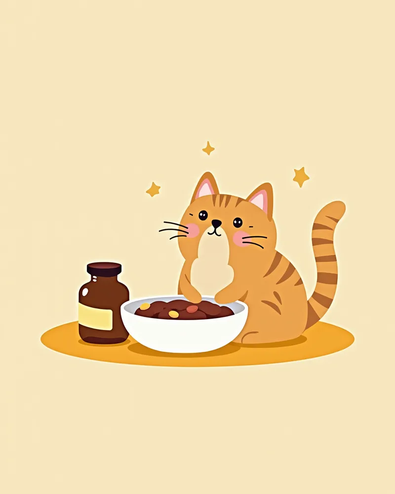 노령묘 맞춤 치료 식사 및 보조제