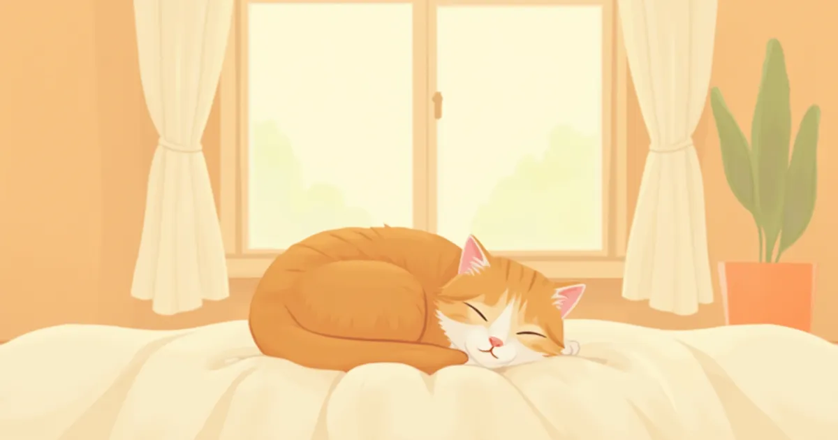 고양이 수면 시간과 패턴, 하루 몇 시간이 정상일까요?