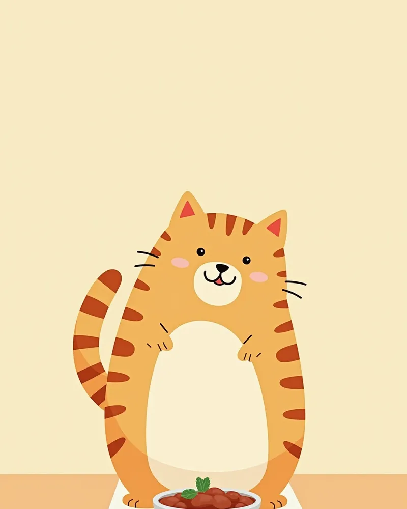 고양이 중성화 후 체중 관리 이미지