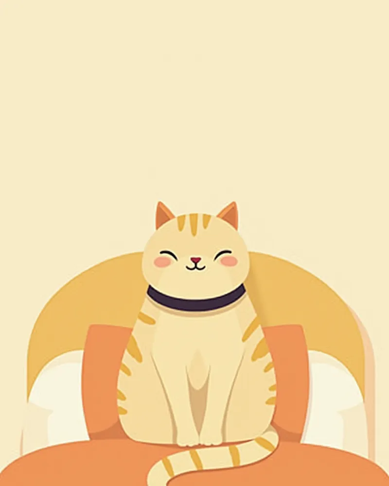에리자베스 목걸이 착용 중인 고양이