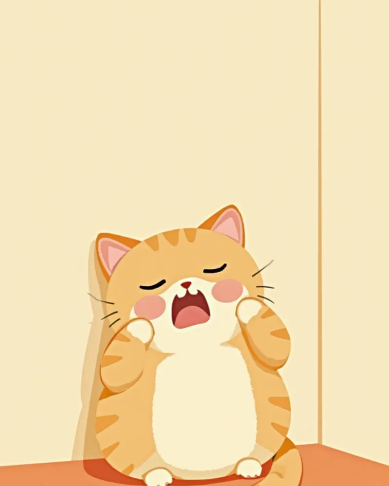 환경 자극이 부족한 공간에서 스트레스를 받는 고양이
