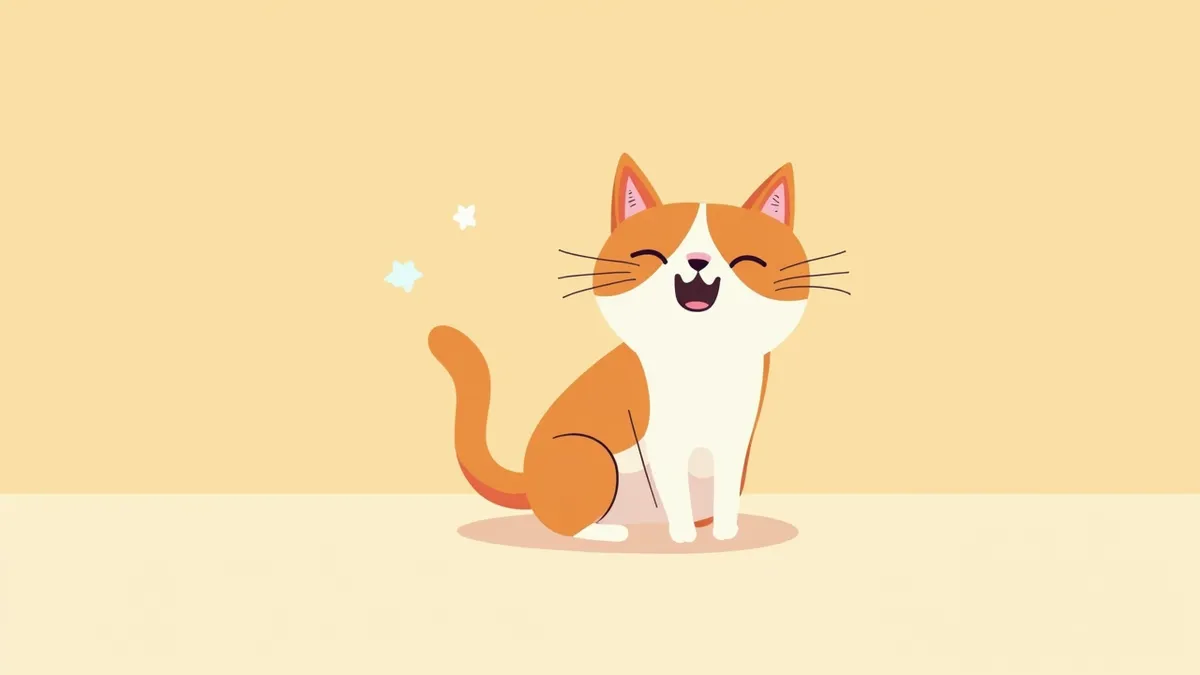 고양이 턱관절 탈구로 입을 닫지 못하는 모습